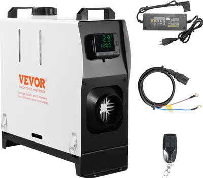 Produktbild von VEVOR 5–8 kW Dieselheizung, Diesel-Luftheizung All-in-One mit Fernbedienung & LCD-Bildschirm, Schnelles Aufheizen, Geringe Geräuschentwicklung, Tragbare Dieselheizung für Lkw, Transporter, Wohnmobil