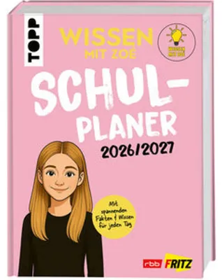 Obrázek produktu pro Vědění s Zoé: Školní diář 2026/2027