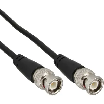 Produktbild von InLine BNC Videokabel, RG59, 75Ohm, 15m, 15 m, BNC, BNC, Stecker, Stecker, Schwarz