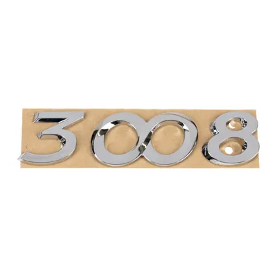Produktbild von Original Peugeot Emblem Schriftzug Logo Heckklappe Hinten 30008 866671