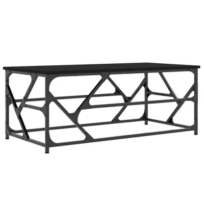 Produktbild von vidaXL Couchtisch Schwarz 100x50x40 cm Holzwerkstoff