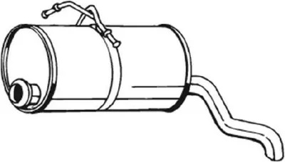 Produktbild von Bosal Endschalldämpfer 135-001