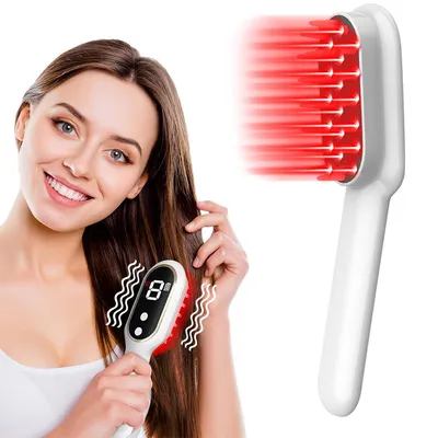 Produktbild von Elektrische Massagebürste 3-in-1 für Kopfhautpflege, mit mehreren Stufen, tragbar und wasserdicht