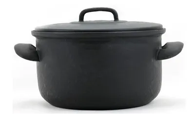 Image de Pot en émail avec couvercle BSE 16 cm, 1,5 l - Belis