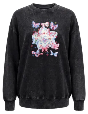 Immagine prodotto di Felpa con cappuccio da donna SUPSLIM - nera, taglia XL