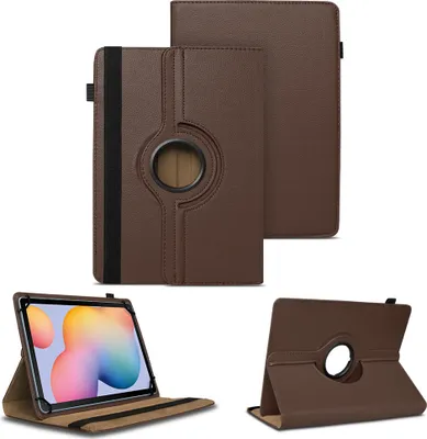 Produktbild von Tablet Hülle für Samsung Galaxy Tab A7 10.4 360° Drehbar Case Cover Stand SchutzFarben:Braun
