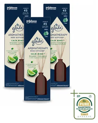 Obrázok produktu pre 3 kusy vonných tyčiniek Glade Aromatherapy Calm Mind – 80 ml – balenie s 3 kusmi