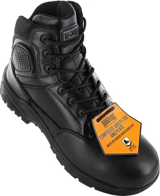 Produktbild von MAGNUM Strike Force 6.0 Leather S3 - Herren Sicherheitsstiefel Sicherheitsschuhe Schwarz M801550-021 , EU 42 UK 8