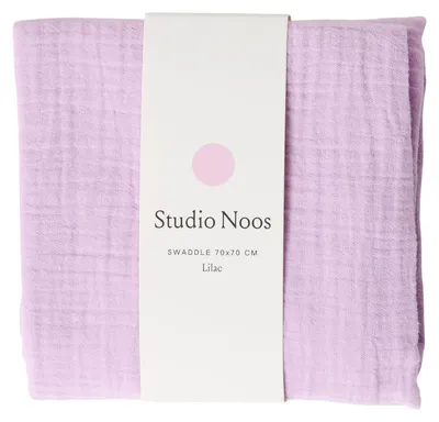 Produktbild von Studio Noos Lilac Swaddle 70x70 cm