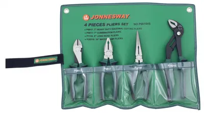 Produktbild von Jonnesway Zangen-Set 4-teilig Werkzeug im Etui