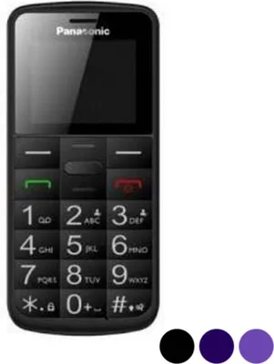 Produktbild von Panasonic KX-TU110 4,5 cm (1.77 Zoll) Violett Funktionstelefon