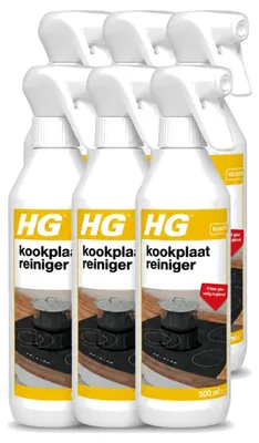 Produktbild von 6 x HG Kookplaatreiniger Spray - 500 ml - Vorteilspackung - 6 Stücke