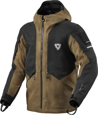 Immagine prodotto di Revit Tectonic H2O giacca impermeabile da moto in tessuto, nero/marrone, L