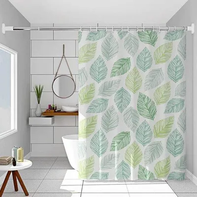 Produktbild von Badezimmer-Vorhang 200x240 cm Extra Lang Wasserfest