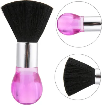 Immagine prodotto di Spazzola per capelli di pulizia, spazzola per capelli, strumento per spolverare il collo, spazzola per spolverare il collo, spazzola per la pulizia dei capelli del barbiere