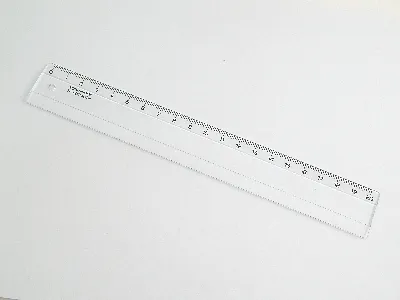Image de KOH Règle - Plast 20 cm échelle - Transparent