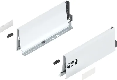 Produktbild von Blum TANDEMBOX Zarge, Höhe K 115 mm, NL 300 mm, links/rechts, für TANDEMBOX antaro, seidenweiss