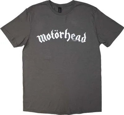 Produktbild von Motörhead Distressed Logo Charcoal Grey 2XL T-Shirt