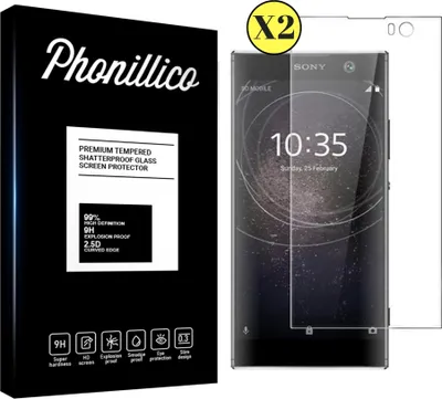 Zdjęcie produktu dla Szkło hartowane do Sony Xperia XA2 [2 sztuki] Folia ochronna na ekran odporna na zarysowania Phonillico®