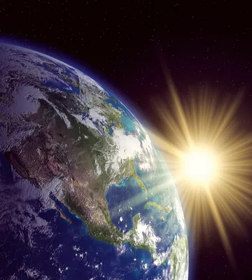Produktbild von Fototapete - Earth 225x250cm - Vliestapete