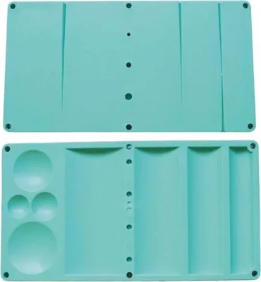 Produktbild von Eine Platte zum Modellieren von Blättern und Blüten aus Zuckerpaste
