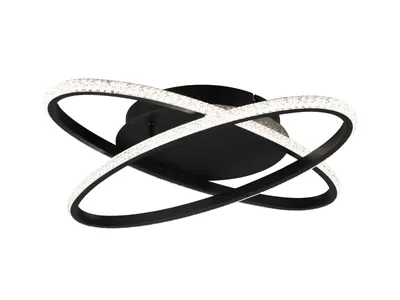 Zdjęcie produktu dla Lampa sufitowa LED LANE 27W 4000K 3500lm metal czarna wym:9x58x58cm IP20 RL