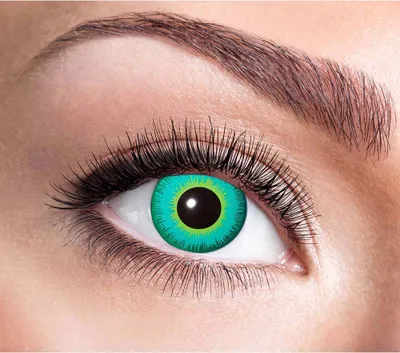Produktbild von Boland 640134, Fancy dress contact lenses, Erwachsener, Uni, 15 g, 100 mm, 50 mm