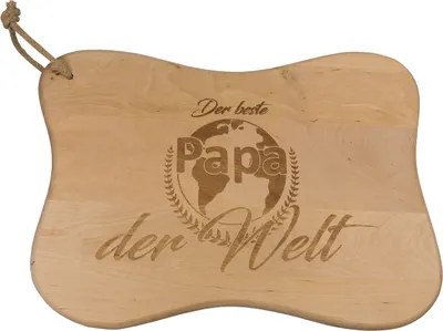 Produktbild von Brotzeitbrett der beste Papa