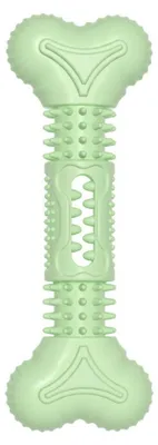 Produktbild von Hundespielzeug Knochen Kauspielzeug TPR-Gummi 14,5 cm Grün