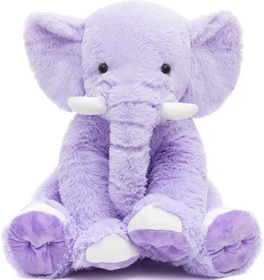 Productafbeelding van Gigantisch zacht olifant knuffeldier XXL - 50 cm - pluche speelgoed voor kinderen en volwassenen