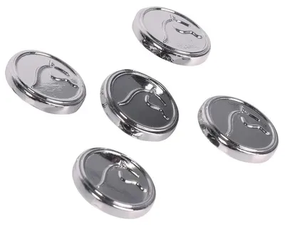 Obrázok produktu pre Harry's Horse Kovový gombík s koňom Silver Silver One Size