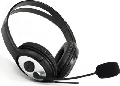 Image de Casque avec microphone CoolBox COO-AUM-01 Noir
