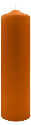 Produktbild von Spitzkopf Stumpen Kerzen Cotto 30 x Ø 8 cm, 6 Stück