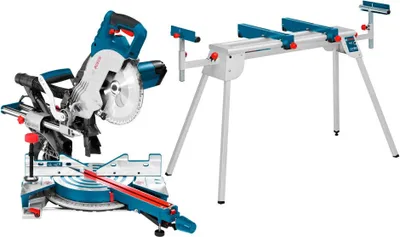 Produktbild von Paneelsäge GCM 8 SJL. mit Arbeitstisch GTA 2600 Professional