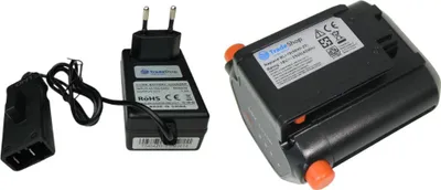 Produktbild von Trade-Shop 2in1 Set: Li-Ion Akku 18V 2500mAh + Ladegerät für Gardena Telescopic Accu Hedge Trimmer THS Li-18/42, Trimmer EasyCut Li-18/23 R