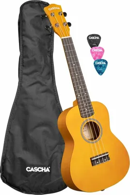 Obrázek produktu pro Cascha CUC105 Linden Yellow Koncertní ukulele