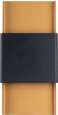 Produktbild von Wandleuchten ZELFON gold/schwarz LED 4000K 2xG9 8W  40x7x20cm Sollux Lighting