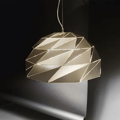 Produktbild von Zeitgenössische Metall-Kronleuchter Tilt Gold 3 Lichter E27