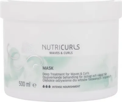 Immagine prodotto di Maschera per capelli NutriCurls Trattamento profondo per donne 500 - Wella Professionals