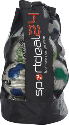 Produktbild von DERBYSTAR Ballsack für 10 Bälle sportdeal24 Logo schwarz