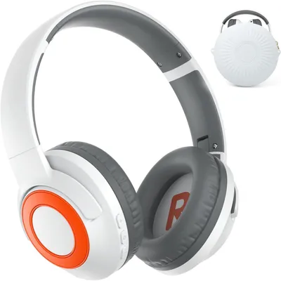 Produktbild von TONOSHARK Kinder Bluetooth Kopfhörer Over Ear, 60 Std Spielzeit, 85/94 dB Lautstärkebegrenzung, Mikrofon, Leicht, Faltbar, Für Schule Reise