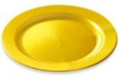 Immagine prodotto di Piatti di plastica 24Cm Oro / 12 pezzi 34-45