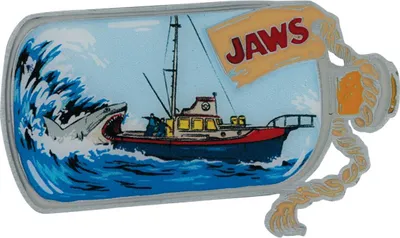 Produktbild von Jaws Ansteck-Pin 50th Anniversary Ship in Bottle