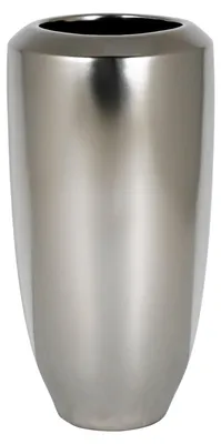 Produktbild von Kaheku Vase Codina matt silber 17,5 Ø 34,5h 7833040294