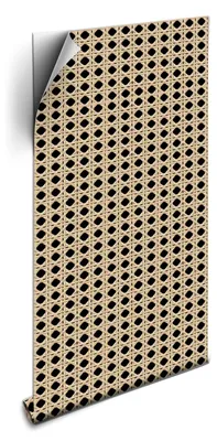 Obrázok produktu pre Samolepiaca tapeta – pružky z ratanu – 44 x 1000 cm