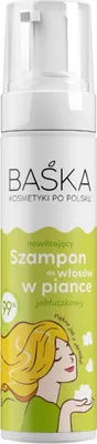 Produktbild von BAŚKA Feuchtigkeitsspendendes Schaumshampoo - Apfel 200 ml