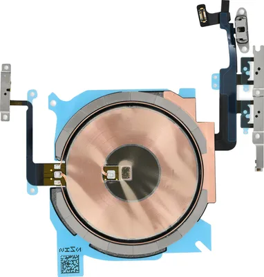Produktbild von QI- / MagSafe Ladeempfänger Ersatzteil + NFC Tag für iPhone 12 Pro Max