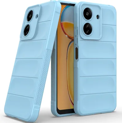 Image de Etui pour Xiaomi Redmi 13C /Poco C65 Soft TPU Silicone Shockproof Protective Case Blue