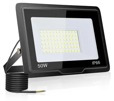 LED-Außenstrahler 50 W 5000 lm IP66 kaltweiß wasserdicht