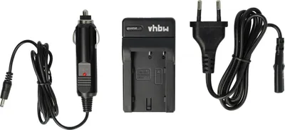 Produktbild von vhbw Ladegerät kompatibel mit Sony DCR-PC6, DCR-PC5E, DSC-F505, DCR-PC9, DCR-TRV1VE, DSC-F505V, DSC-F55 Kamera - Ladeschale, Kfz-Adapter Ladeanzeige